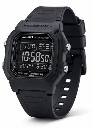 Мужские часы casio w-800h-1b