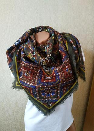 Платок шерсть/винтаж 3