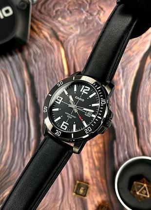 Мужские часы casio mtp-vd01bl-1b 2