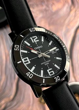 Мужские часы casio mtp-vd01bl-1b 6