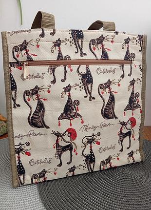 Гобеленова сумка-шопер signare catitudes shopper bag