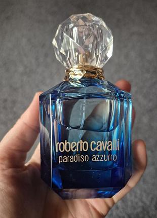 Парфумована вода roberto cavalli paradiso azzurro 75 мл для жінок