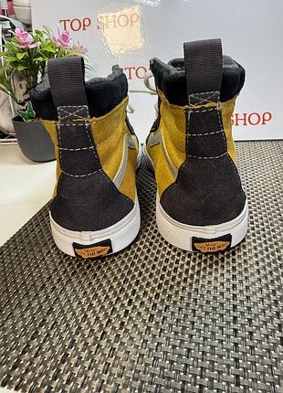 Оригинальные утепленные кеды высокие vans 5