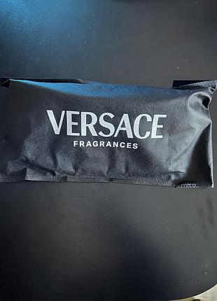 Сумка-клатч versace чорна