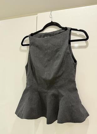 Топ жіночий zara сірий