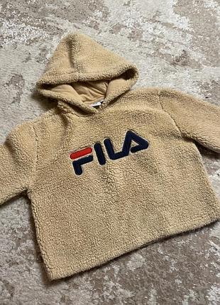 Оригинальная teddy теди кофта худи fila 4