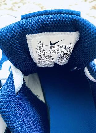Кросівки nike білі з синім 3
