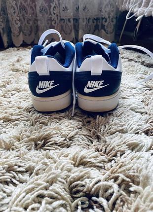 Кросівки nike білі з синім 7
