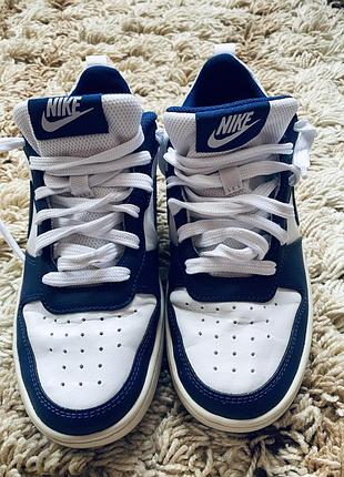 Кросівки nike білі з синім 6