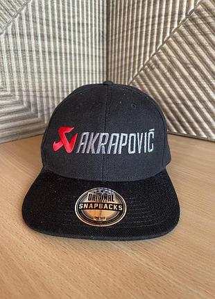 Бейсбольна  flat akrapovic