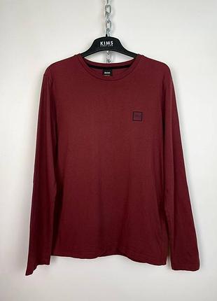 Hugo boss tacks patch logo long sleevehololus, кофта