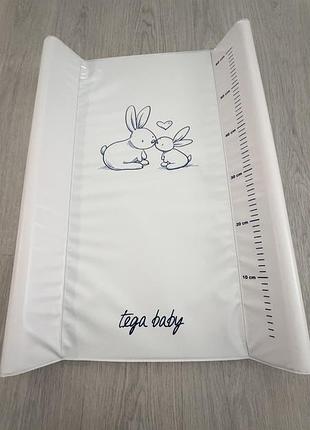 Пеленальний матрац tega baby зайчики 50×70