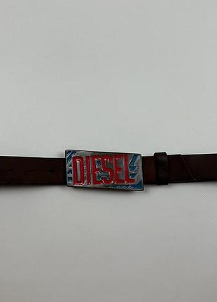 Чоловічий шкіряний ремінь diesel