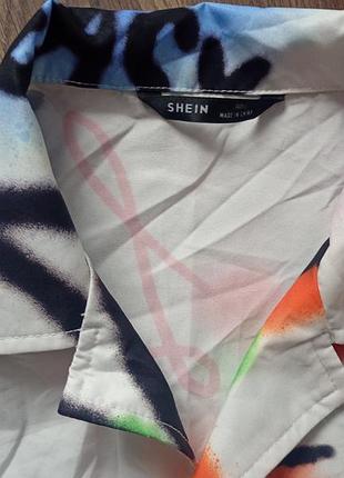 Брендовая рубашка тенниска shein. 6