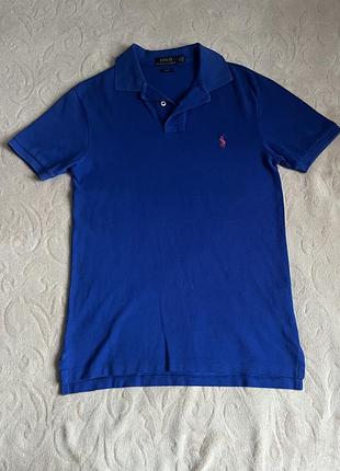 Поло чоловіче polo ralph lauren синє