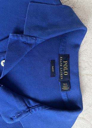 Поло чоловіче polo ralph lauren синє 2