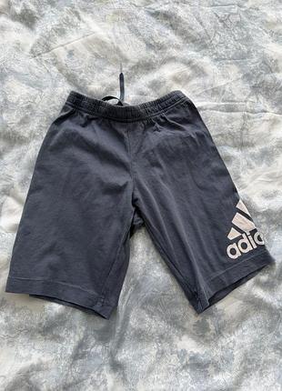 Шорти дитячі adidas сірі