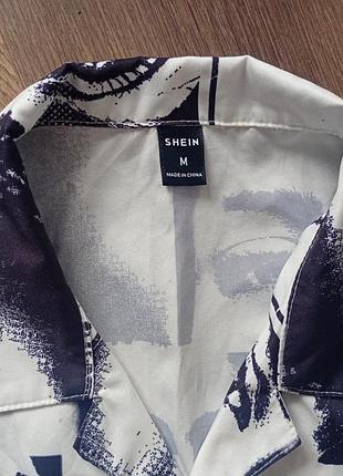 Брендовая рубашка тенниска shein. 6