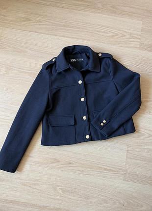 Жакет жіночий zara синій 8