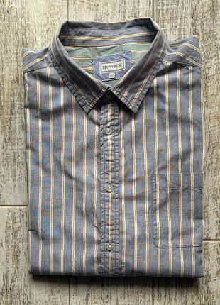 Чоловіча сорочка howick в смужку бавовняна xxl / 54
