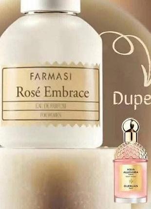 Жіноча парфумована вода rose embrace, фармасі фармаси farmasi  50 мл