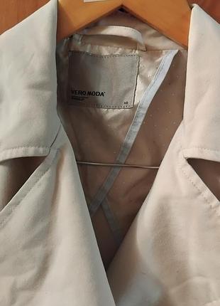 Плащ тренч vero moda 4