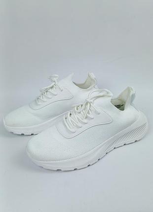 Кроссовки h&amp;m (эйч энд эм) 37р белые 5