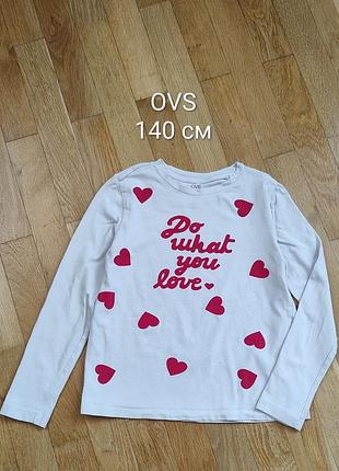 Реглан для девочки 9-10 лет 140 см ovs