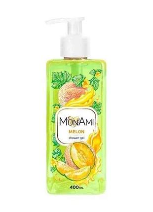 Гель для душу 400мл melon тм monami