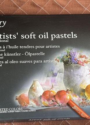 Малювання mungyo artists' soft oil pastels набір 48 кольорів