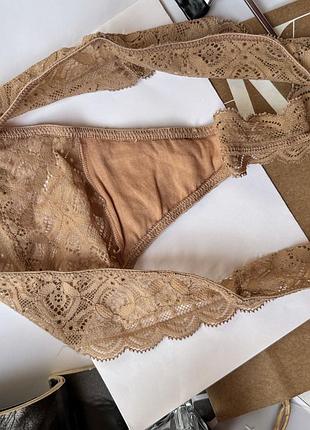 Бежеві трусики intimissimi базові  розмір s 5