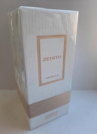 Шикарний неймовірно красивий аромат з вінтажним серцем zenith vanilla french avenue 100 ml edp