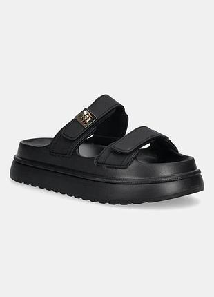 Шльопанці жіночі steve madden bigschmona-j чорні