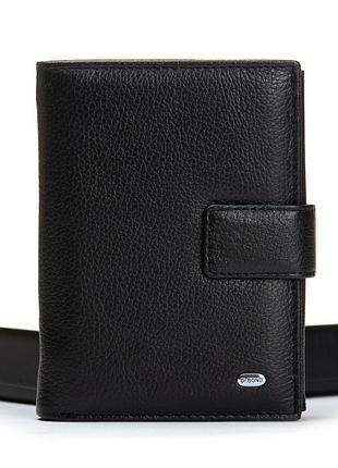 Podium кошелек classic мужской кожа dr. bond m1ck black