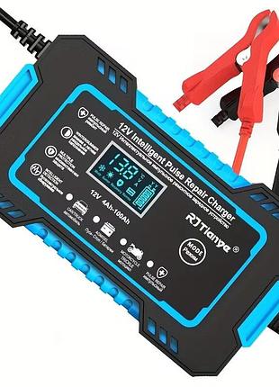 Зарядний для акумулятора автомобіля (12v 6а), зарядний пристрій для авто акумулятора, eafc.