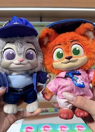 Брелок сюрприз в коробке, персонажи из мультфильма zootopia 2 (зоотрополис) 3 сезон 18 см