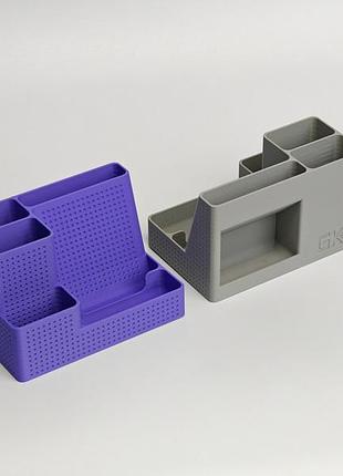 Настольный органайзер pebble с подставкой для телефона