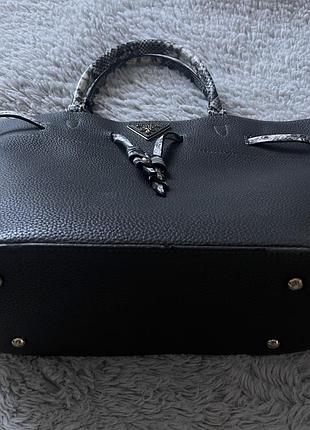 Сумка шопер жіноча prada сіра 3