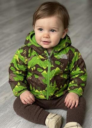 Демисезонная куртка the north face, 6-12мес