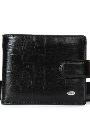 Podium кошелек classic мужской croco кожа dr. bond m4cr1 black