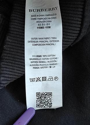 Burberry худі котон 9