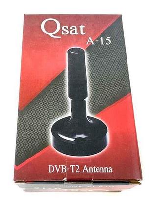 Антенна комнатная a-15 активная тм q-sat