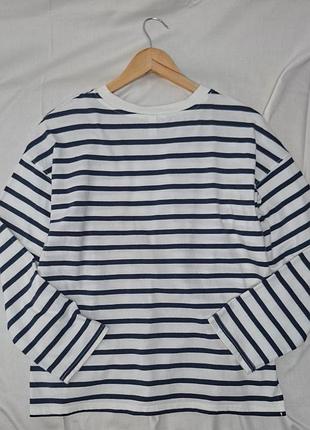 Хлопковый лонгслив h&amp;m 5