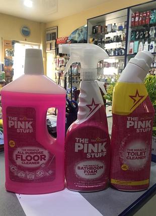 Pink stuff підлога туалет ванна
