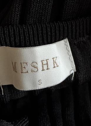 Трикотажна сукня в рубчик meshki s 9