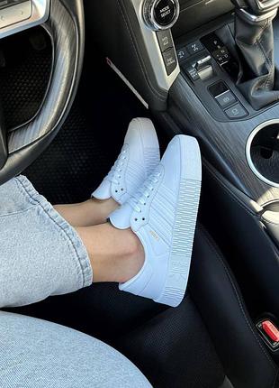 Adidas samba white premium