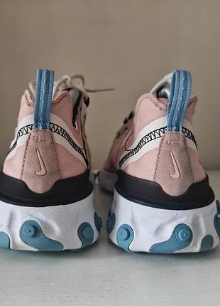 Кросівки жіночі nike react element 55 рожеві 3