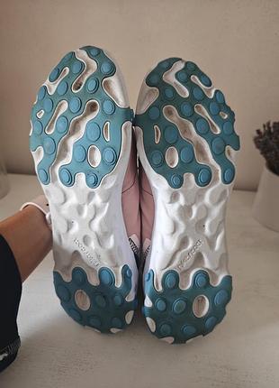 Кросівки жіночі nike react element 55 рожеві 6