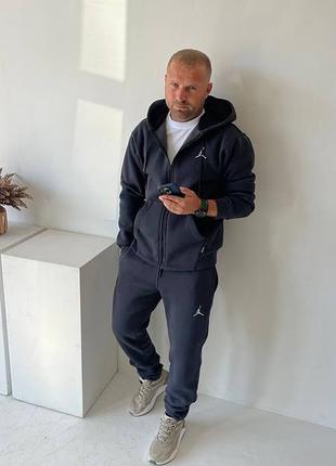 Костюм тринитка графіт чорний