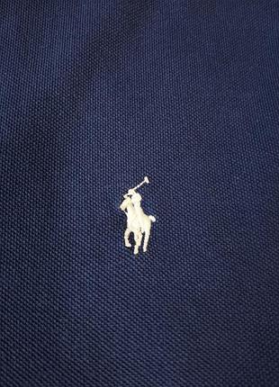 Чоловіче поло ralph lauren синє 3